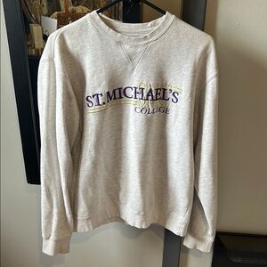 St. Michael's College Sweatshirt in Gray